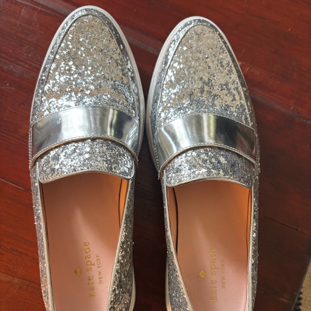 Kate Space Clove Glitter Slip on Sneakers / Loafers